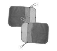 Abaodam 2pcs Large Capacity Baby Stroller Hanging Bag Organizer Universal Diaper Storage for Travel Made of Linen for Infants and Toddlers Easy to Attach to Strollers