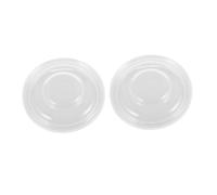 Abaodam 2pcs Leakproof Silicone Breast Pump Diaphragm Flange Inserts for Wearable Breastfeeding Pumps Flexible Leak-Resistant Silicone Parts Washable and Accessories