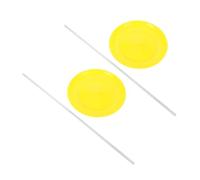 Abaodam 2pcs Lightweight Juggling Plates with Circus Set for Indoor Outdoor Stability Flexible Use Party Game Skills Equipment