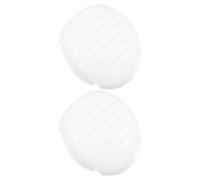 Abaodam 2pcs Lightweight Protective Bump Cap Inserts for Sports Head Protection, White Pe Material Baseball Hat Insert, Comfortable Plastic Hat Support for Work and Outdoor Use