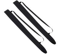 Abaodam 2pcs Lightweight Waterproof Umbrella Carrying Bag with Water-Absorbent Pongee Material, Long Folding Storage Pouch for 75-80cm Umbrellas, for Travel and Daily Use