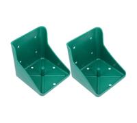 Abaodam 2pcs Livestock Salt Brick Feeding Box Durable Salt Licking Tray for Cattle Sheep and Horses Professional Sheep Feeder for Creating Healthy Growing Environment