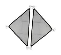 Abaodam 2pcs Lizard Hammock Toy for Reptiles Breathable Mesh Hanging Bed Easy-clean and Sturdy Suckers for Axolotl and Chameleons