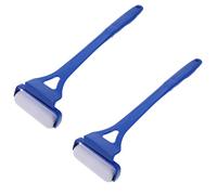 Abaodam 2pcs Long Handle Back Lotion Applicator with Folding Design, Blue Back Cream Roller for Seniors and Daily Use, Self Tanner and Sunscreen Applicator for Easy Full Body Application