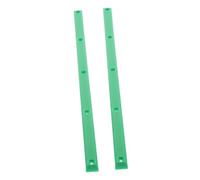 Abaodam 2pcs Longboard Rails Plastic Skateboard Rail Guards for Impact Protection Easy No-tool Installation Skateboard Accessories for Damage Prevention and Enhanced Riding Experience