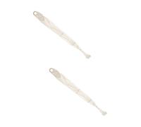Abaodam 2pcs Macrame Woven Ukulele Hanger Wall Mount Storage Basket Cotton Guitar Accessory