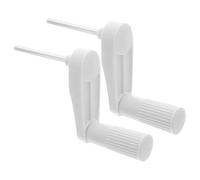 Abaodam 2pcs Manual Crank Handle Replacement 6mm Diameter Table Crank Knob for Standing Desk Window and Workbench with High Load Capacity