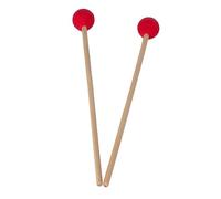 Abaodam 2pcs Marimba Mallets Nylon Core Beech Wood Percussion Mallet Not Easy to Crack Environmentally Friendly for Beginners and Professionals
