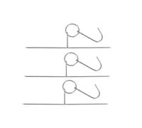 Abaodam 2pcs Meat Hooks Sturdy Bbq Hooks Stainless Steel Strong Load-bearing Rust-resistant for Carcass Sausages Bbq Meat Smoke Drying Smoking