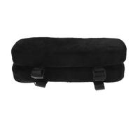 Abaodam 2pcs Memory Foam Armrest Covers for Office Gaming Chairs Padded Elbow Pads with Breathable Fabric Easy to Clean Black