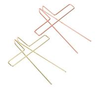 Abaodam 2pcs Metal Music Book Holder Book Open Holder Music Page Clip Piano Score
