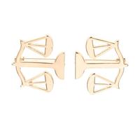 Abaodam 2pcs Metal Scales of Justice Lapel Pin for Men Lawyer Collar Brooches Gold Alloy Inspirational Brooch Pins for Suit Shirt Coat Accessories Celebrating Legal Profession Achievements