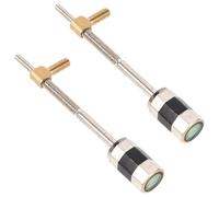 Abaodam 2pcs Metal Violin Bow Frog Screw Replacement Bottomshell Violin Repair Parts for Practice and Performance