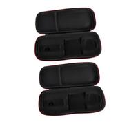 Abaodam 2pcs Mic Carry Case Microphone Cover Holder Large Capacity Case Bag for Wireless Microphone Travel Pouch