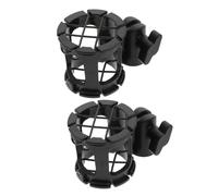Abaodam 2Pcs Microphone Holders Honeycomb Vibration Shockmounts for Stable Recording Mic Bracket for Studios Offices Bars and Stages