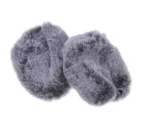 Abaodam 2pcs Microphone Windscreen Plush Mic Protector for Ktv and Recording Studios Noise Reduction Filter Suitable for Sennheiser Grey