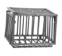 Abaodam 2Pcs Miniature Animal Cage Model for DIY Crafts Lightweight Mini Cage for Home Decor and Pets Creative Accessory for Bedrooms and Living Rooms