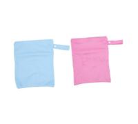 Abaodam 2pcs Multi-Function Wet Bags Diaper Dry Pouches for Storage for Cloth Diapers Bottles and Travel Organization