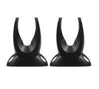 Abaodam 2pcs Multifunctional Barcode Scanner Stand Barcode Reader Rack 4.72x3.93x1.18in Stable Base Hanging Mount Design Easy Installation for Retail Stores Handheld Scanners