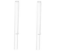 Abaodam 2pcs Music Score Clips Acrylic Sheet Music Holders Creative Reading Clips for Piano Sermon Notes