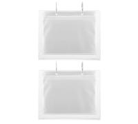 Abaodam 2pcs Nail Art Sticker Display Holder Stand Acrylic Pvc Organizer for Classify and Organize Stickers Suitable for Your Clients Mini Photos and Nail Art