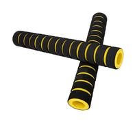 Abaodam 2Pcs Non-Slip Sponge Kayak Paddle Wraps 22Cm Yellow Paddle Grips Sleeve for Kayaking Accessories Boating Supplies