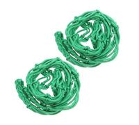 Abaodam 2pcs Nylon Mesh Hay Net Bags for Horses and Livestock Durable Slow Feed Hay Bags Hanging Feeder for Goats Sheep Easy to Clean and Reusable Stable Feeding Supplies