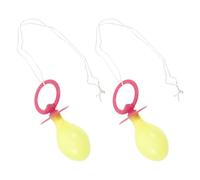 Abaodam 2pcs Oversized Pacifier Giant Pacifier Prop Large Plastic Funny Oversized Prop Gentle on The Skin Adults Halloween Themed Events Costume Accessory