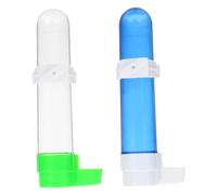 Abaodam 2pcs Parrot Automatic Water Feeder Wild Bird Water Dispenser Budgie Bird Feeder No Mess for Cage