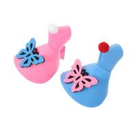 Abaodam 2Pcs Parrot Winter Cape for Small Birds, Warm Felt Cloak Outfit in Blue and Pink, Windproof Bird Apparel for Cockatiels and Budgerigars, Holiday Costume for Pet Parrots