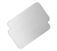 Abaodam 2pcs Pet Cooling Pad Aluminum Plate 30x20cm Summer Cooling Mat for Rabbits Hamsters Chinchillas Small Animal Heat Dissipation Board
