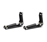 Abaodam 2pcs Piano Slow Closing Fall Device with Ultra Thin Design Aluminum Alloy Hydraulic Buffer for Universal Piano Lid Protection