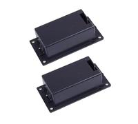 Abaodam 2pcs Pickup Battery Box Guitar Active Pick up Battery Case Holder for Bass Pickup Power Supply
