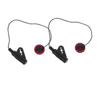 Abaodam 2pcs Piezo Contact Guitar Pickup with Portable Eq Adjustment Self-adhesive Transducer for Ukulele Mandolin Banjo Other Stringed Instruments Advanced Vibration Detection for