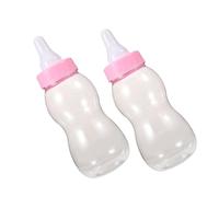 Abaodam 2pcs Pink Stuff Piggy Banks for Boys and Girls Bottle Candy Jar Removable Parts Coin Change Container