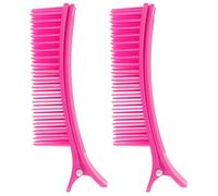 Abaodam 2pcs Plastic Hair Clips for Women Hair Styling Tool with Easy to Use Design and Strong Hold for Birthday Or Banquet