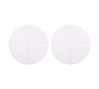 Abaodam 2pcs Plastic Pill Boxes with 4 Compartments, Portable Medicine Containers with Sealed Lid, Practical Design to Remind Taking Medicine on Time, Suitable for Home and Drawer Storage