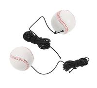 Abaodam 2pcs Portable Baseball Swing Trainer Resistance Bands Ball String Training for Youth Adults Enhance Arm Strength Batting Mechanics Pitching Practice Kit