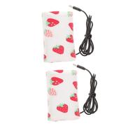 Abaodam 2pcs Portable Bottle Warmer The Go Travel Breastmilk Warmer Bag for Milk Bottle USB Heating for Travel