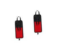 Abaodam 2pcs Portable Drum Stick Bag for Drummers Fashion Pouch for Storing and Carrying Drum Sticks Practical Instrument Accessory