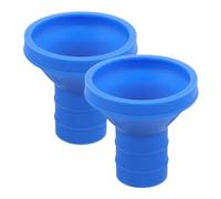 Abaodam 2pcs Portable Golf Ball Retriever Suction Cup Lightweight Picker Upper Tool with Ergonomic Grip for Putter Practice and Course Training