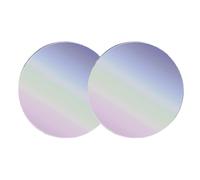 Abaodam 2pcs Portable Loose Powder Case Makeup Powder Containers 3g Ultra Thin Design Store Cosmetics Mix Women Chic Look Business Trip Makeup Bag