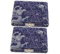 Abaodam 2pcs Portable Oboe Box Compact Carrying Case for Oboe Reeds Storage to Prevent Damage for Musicians The Go