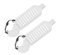 Abaodam 2pcs Portable Stainless Steel Door Lock for Travel and Home Security, Easy to Install with No Drilling Required, Suitable for Hotel and Apartment Doors, for Short-Term Rentals