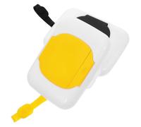 Abaodam 2pcs Portable Wipes Box Wet Tissue Holder for Diaper Bag Car Travel Reusable Wipe Dispenser