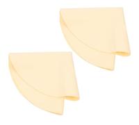 Abaodam 2pcs Pottery Throwing Mat Clay Sculpture Cloth Absorbent Trimming Tool Ceramic Craft Accessory for DIY Pottery Making and Clay Sculpting