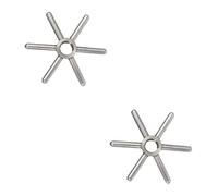 Abaodam 2pcs Practical Cup Washer Rinser Fitting for Bar Bottle Rinser Creative Part Professional Glass Washer Fitting for Coffee Shop