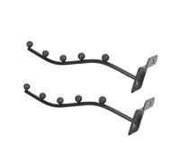 Abaodam 2Pcs Practical Flute Hanger Groove Wall Rack Durable Flute Hook for Stylish Home Decor Space Saving Instrument Display