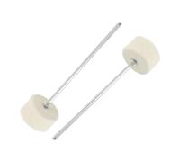 Abaodam 2pcs Professional Drum Set Kick Pedal Replacement Single Electronic Drum Pedals Double Hammer Head