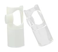 Abaodam 2pcs Professional Flute Mouthpieces Replacement for Beginners and Experts Medium for E Key Flute Airflow-optimized Design and Practical Accessories